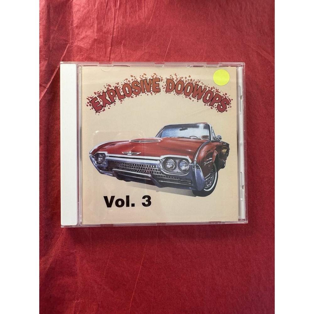EXPLOSIVE DOOWOPS Volume 3 Audio CD Various Artists